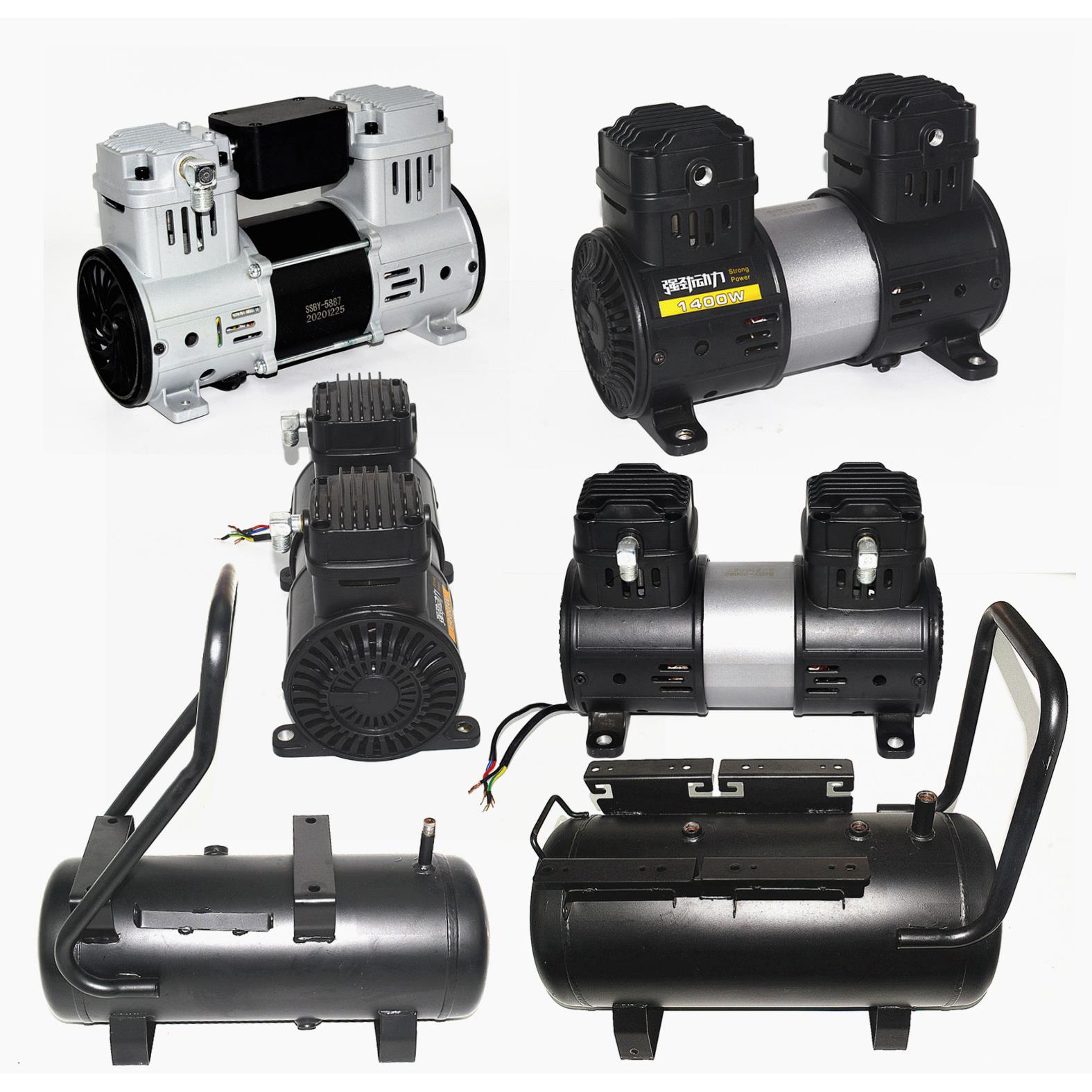 博羿午阳空压缩700W/1280W/1400W/1680W220V380V电机压头总成配件