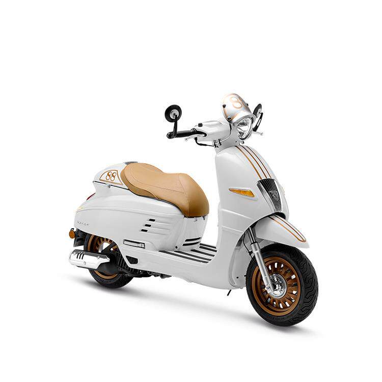 标致摩托全新第四代DJANGO CAFERACER 150cc 覆古踏板摩托车