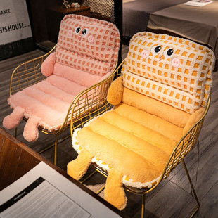 坐垫靠背一体屁垫靠垫办公室学生椅子防屁股痛宿舍凳子护腰座椅垫