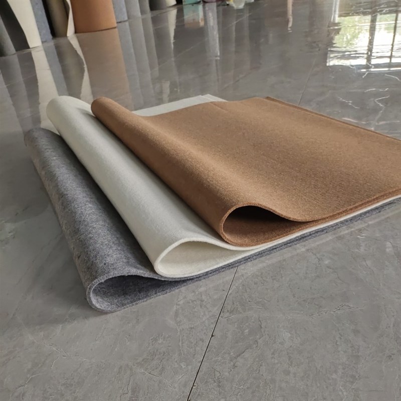 书画毡自粘背胶毛毡墙毡定制国画绘画毛毡墙毛毡布毛毡垫