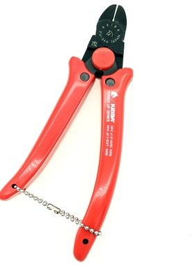 keib马牌电工斜嘴钳寸手工斜口钳省力钢丝剪钳子PU-2