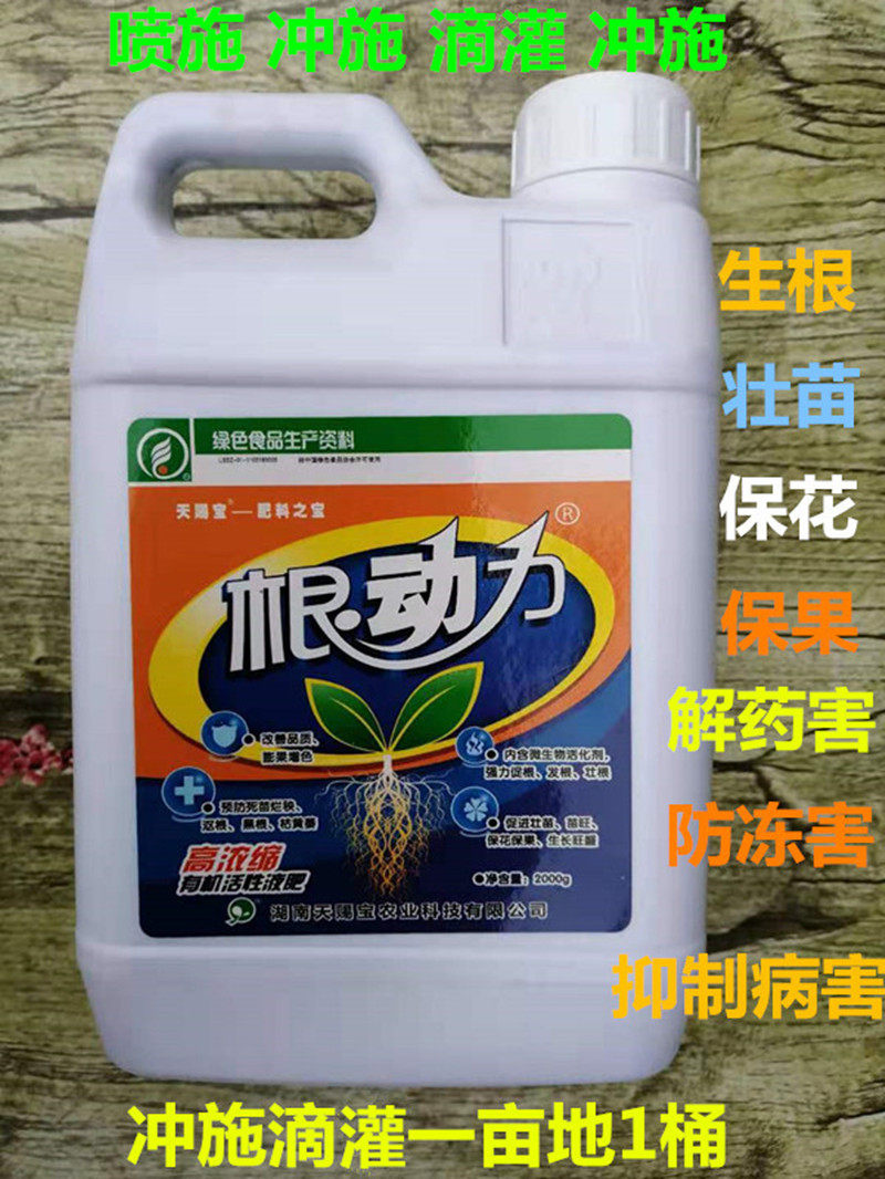 根动力水溶肥冲施肥膨果肥生根壮苗肥 含黄腐酸钾腐殖酸水溶肥
