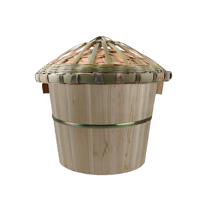 蒸饭木桶大小木蒸子蒸饭桶木桶竹制蒸笼商用家用木桶饭杉木饭甑子