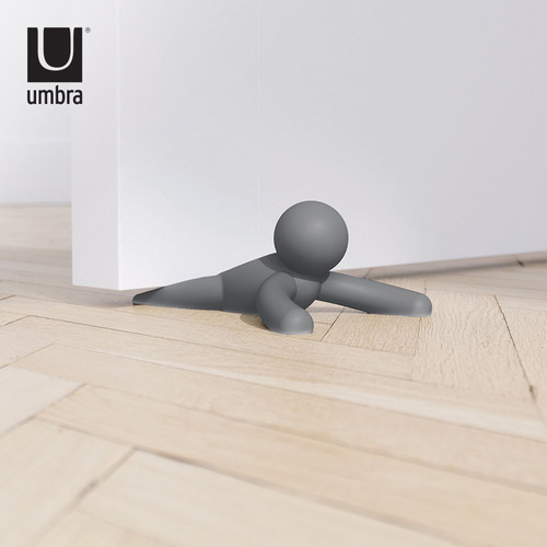 Umbra 门挡防撞创意门阻防风可爱卡通免打孔门顶门档门塞挡门器