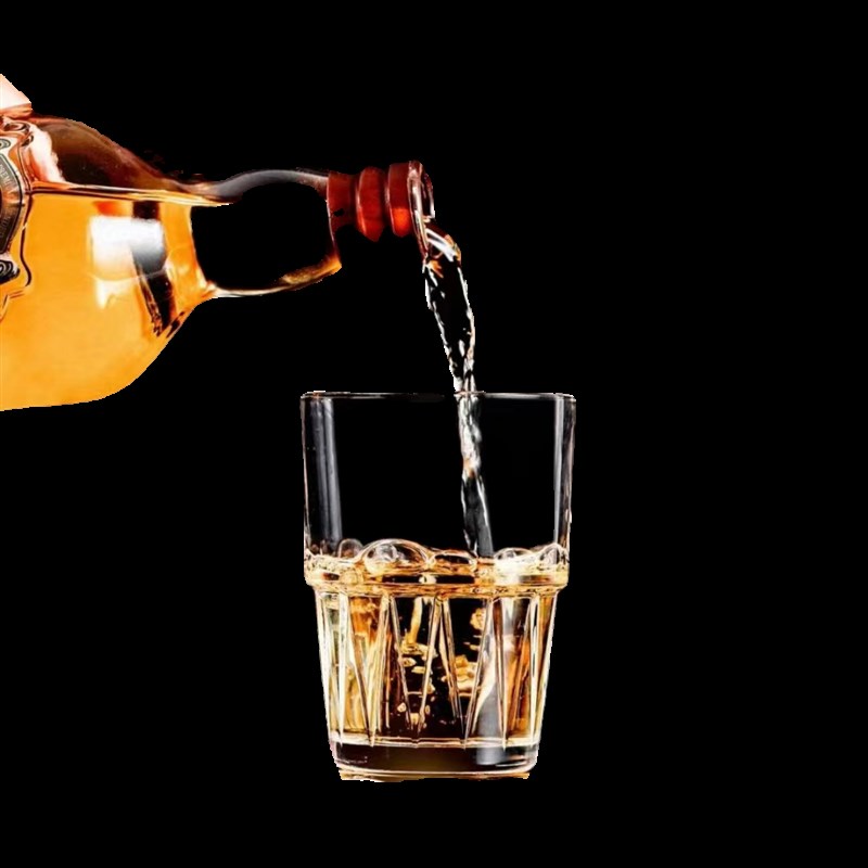 丽尊啤酒杯玻璃水杯家用威士忌烈酒杯酒吧杯子洋酒杯耐热水杯