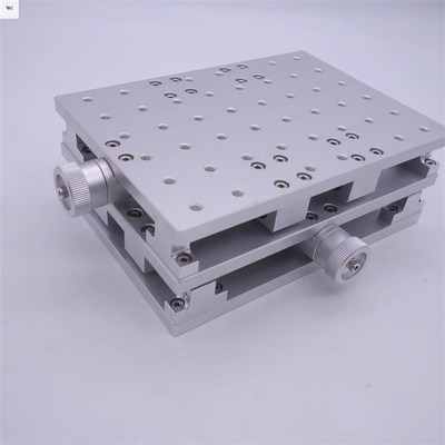 激光打标机二维工作台XY移动平台 实验室十字工作台手动位移台