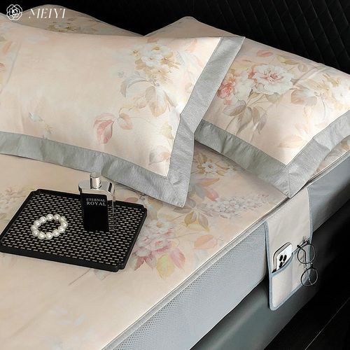 高档A类可机洗凉席三件套冰丝席夏季空调席子裸睡可折叠1.8床笠款