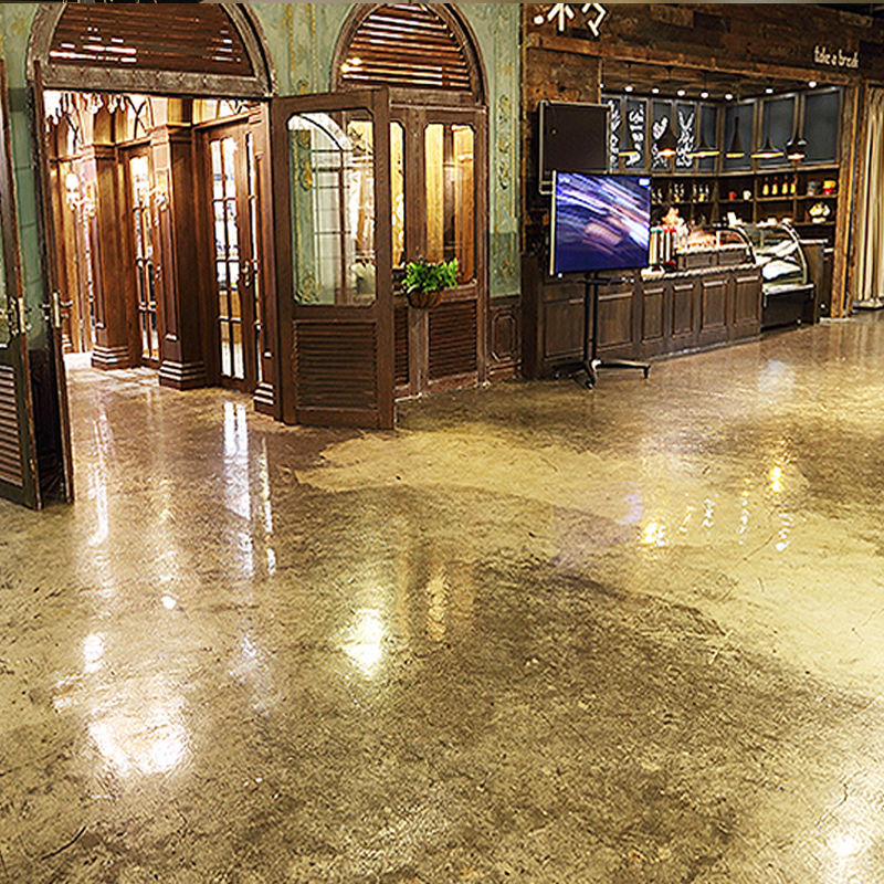 慕凯风复古地坪漆仿古地板漆水泥地面漆水性油性艺术涂料工业风