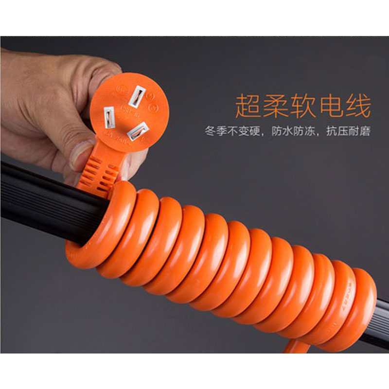 平方插头插座转换器 新能源电动汽车充电延长线10转1大功率