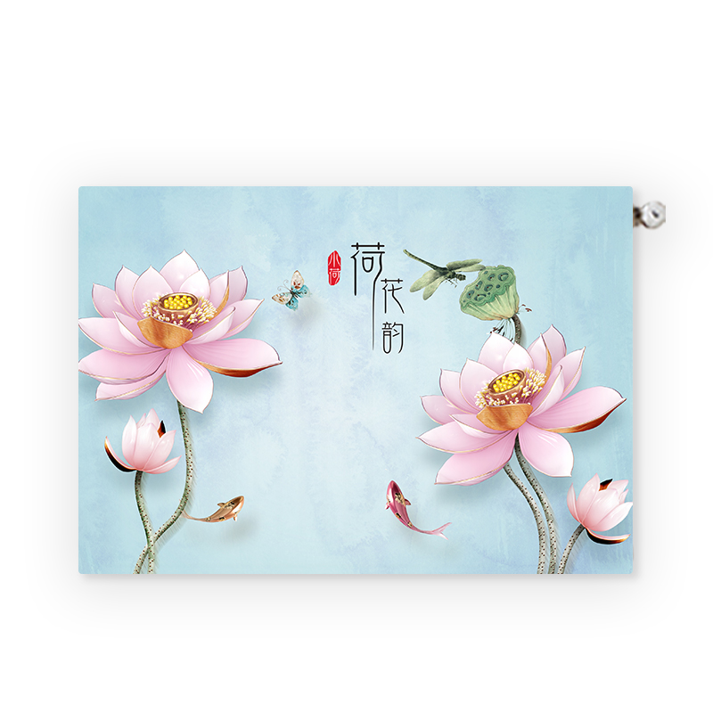 暖气片罩布艺简约山水风景装饰罩家用老式防熏黑遮挡防尘全包