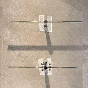 极简毛巾杆浴室毛巾架免打孔卫生间不锈钢洗手间毛巾架子云野风物