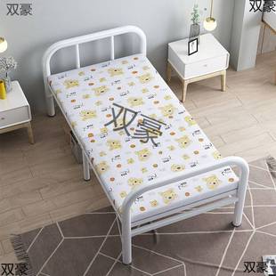 一米五宽的折叠床铁床1米5宽铁床1米2宽折贴单人床拆叠单人床双人