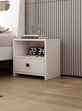 现代VJA简约床柜多功能柜子抽柜多色头可选胡桃屉色原灰木色白色