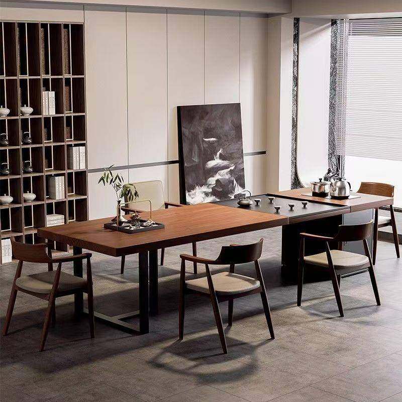 实FWO木会客接办待区泡茶桌板公室型高档老茶台带茶盘烧水壶大一,商业/办公家具,茶台/茶桌,淘宝优惠券,粉丝福利购,淘宝优惠卷