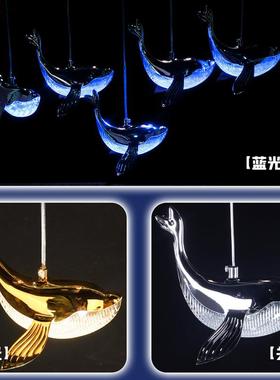 婚IXK庆新款亚力发光蝶星吊串灯婚礼克挂件蝴酒店商场布极置装饰