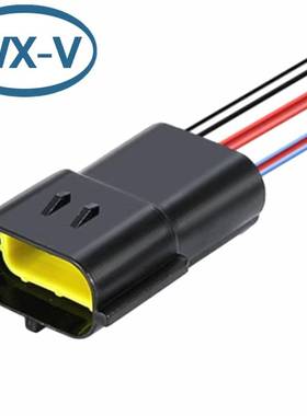 174359-2 线束 1.8 汽车防水连接 174352-2 公母线束插头DJ70316