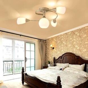 吊灯客厅灯大厅卧室吸顶灯现代简约美式餐厅可换灯泡枝型主灯灯具