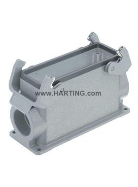 HARTING连接器193024288072高双扣H0AN-024B-asg2-QB-M32底座