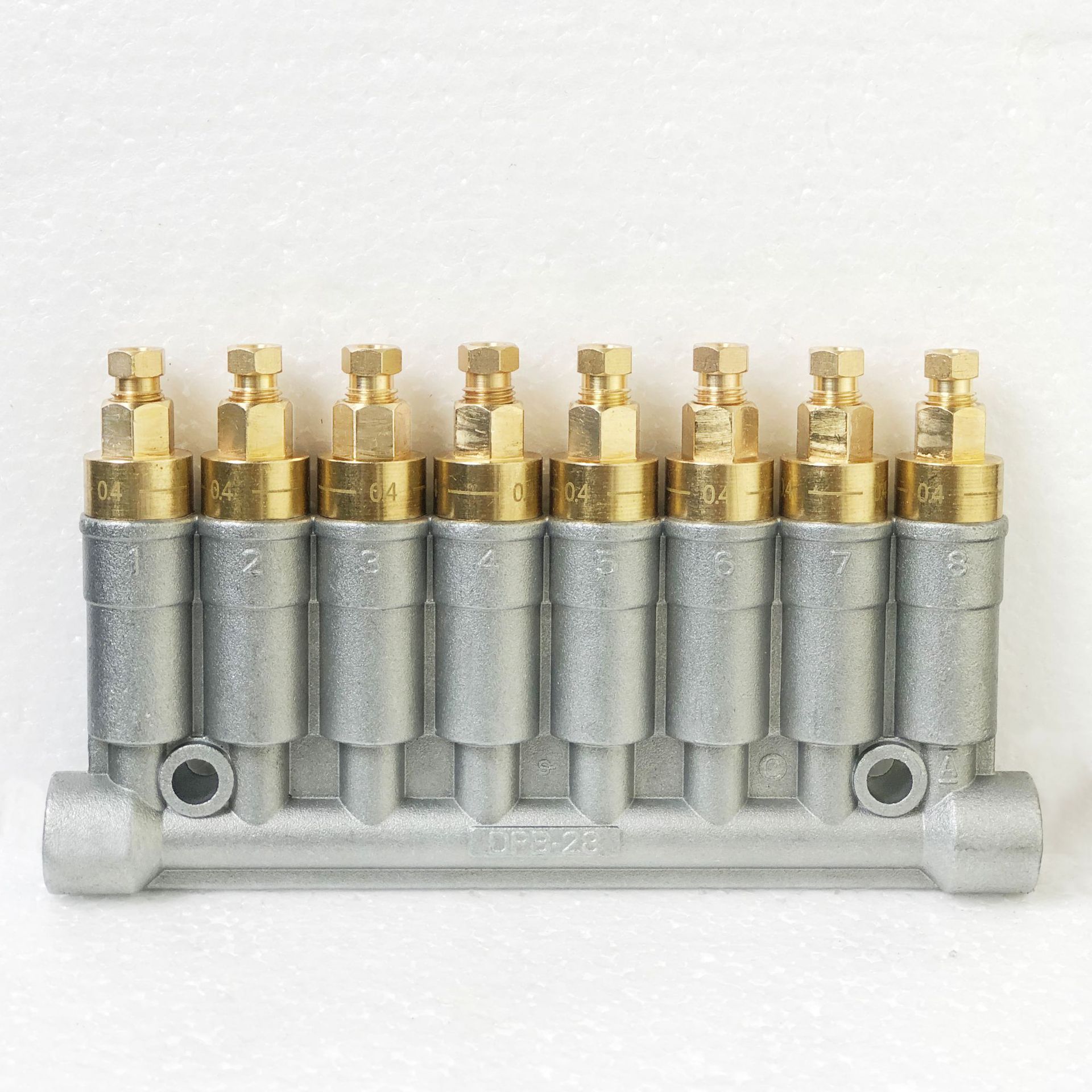 DPB-26 DPB-28 DPB-210机床精量加压容积式分配器 定量卸压式油排