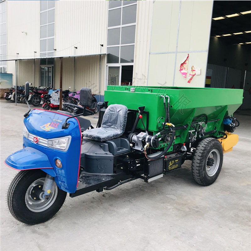 牵引式农家撒粪车 新型扬粪机3方撒粪车水肥一体撒肥机三轮撒粪机