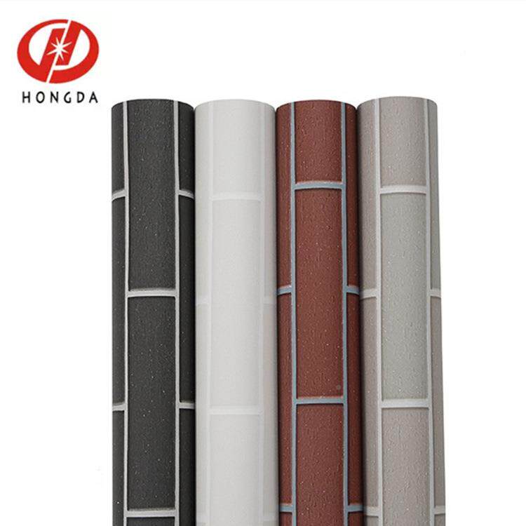 卧房室PVC自粘纸壁纸砖纹墙面装饰新贴中墙HOT式纸间装饰品