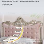 GYA美式 轻奢欧式 别墅婚床粉色公主床1.5m实木床1.8米主卧双人床