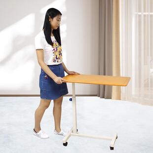 床边桌可移上动升降叠护理餐病桌人餐桌床卧床折老人B01吃饭桌康