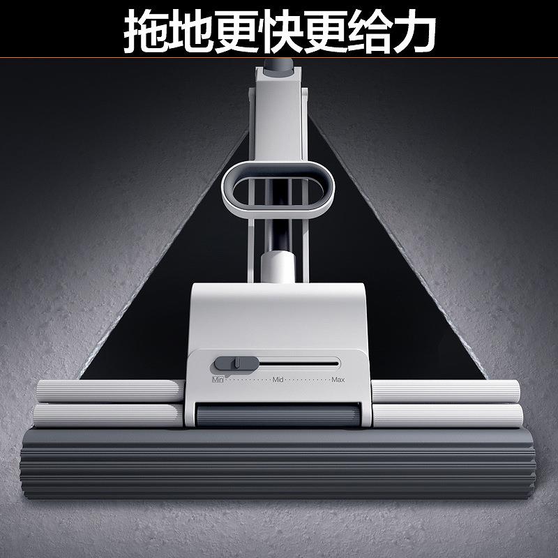大卫拖把免手洗棉把一拖净家懒人用拖布M12巨210胶无霸+R2清拖洁