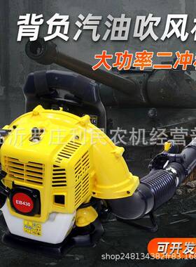 两冲EB430程背机负式大功率EB430汽油吹风鼓风机吹雪森机林防火灭