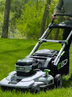 EGO除56V锂电草坪机动LM2101手推家式割草机用打草机园VRW林草机