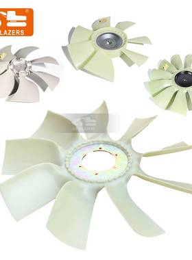 S4F 4JB1发动机冷却风扇叶11叶风扇叶