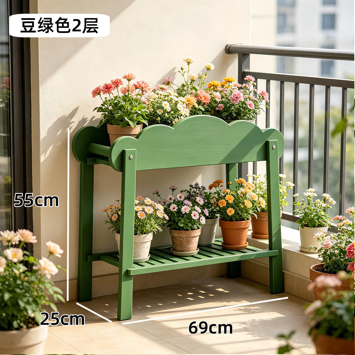 通用花架子置物架落地式不占空间花盆架盆栽架多层放置架结实耐用