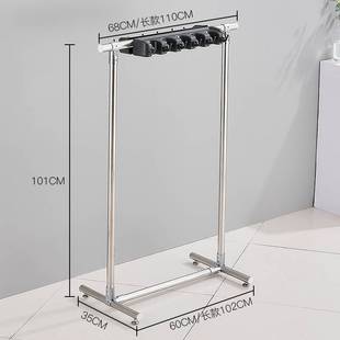 落地拖把架扫把架挂放墩布置物架收纳整理挂钩清洁工具固定架子