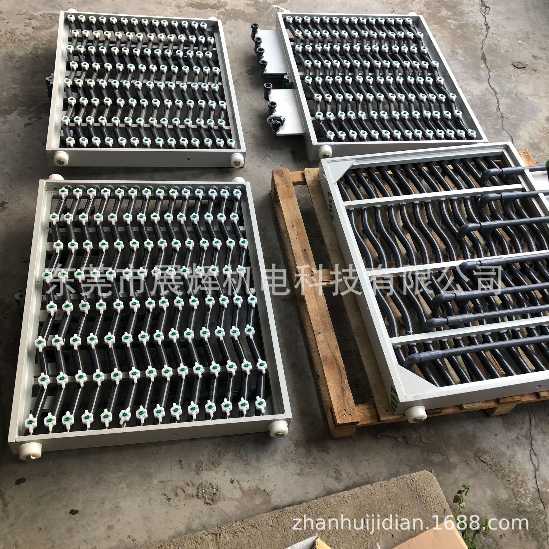 PCB显影机蚀刻喷淋架喷盘238