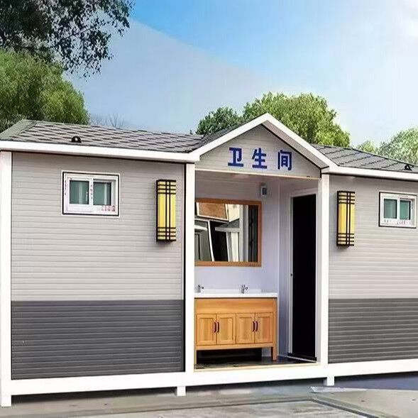 户外移动厕所景区环保公厕卫生间成品公园工地公厕洗手间厂家