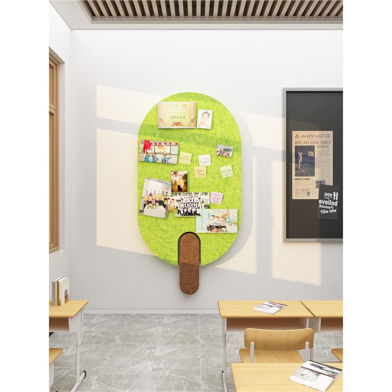 级文班化布置教室装饰毛公告栏照片展示毡板贴墙面小学Z10130小初