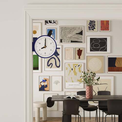 简TSC1-7时钟可挂可摆约创厅意挂钟座钟表钟表客桌挂表卧室装饰面