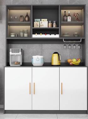 I1餐边客柜一体靠墙实木酒柜现柜代简约厅家用橱厨房柜茶水储TYE