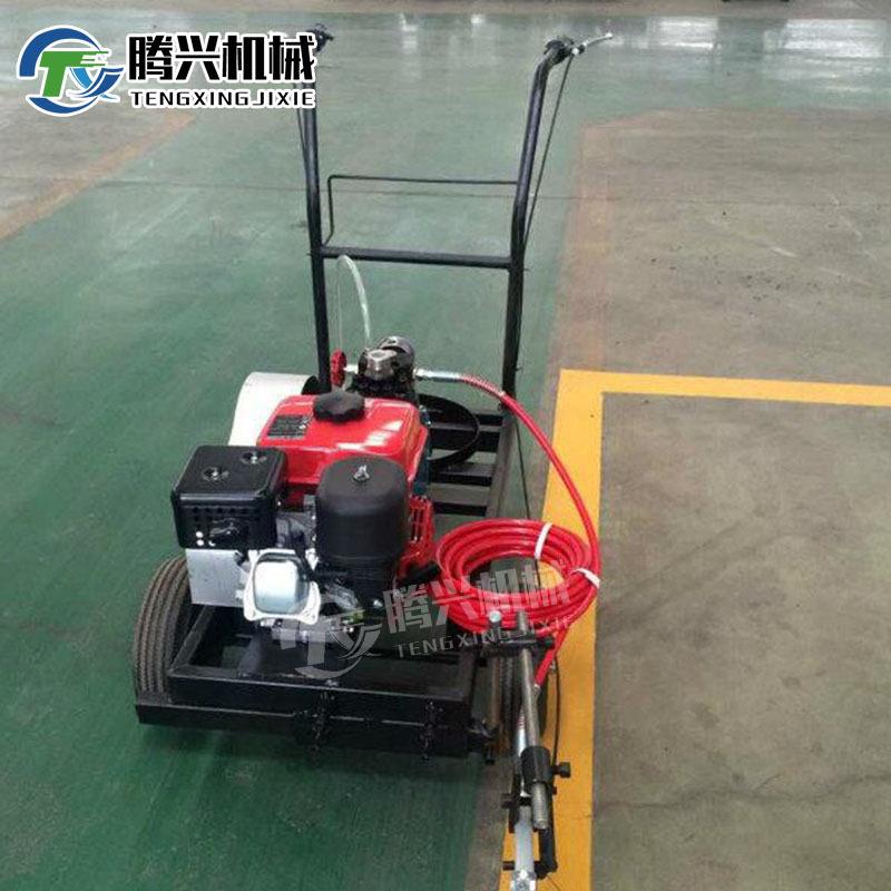 冷喷线机691马路公路停车场气小型标线机手推划道路线高压无冷喷