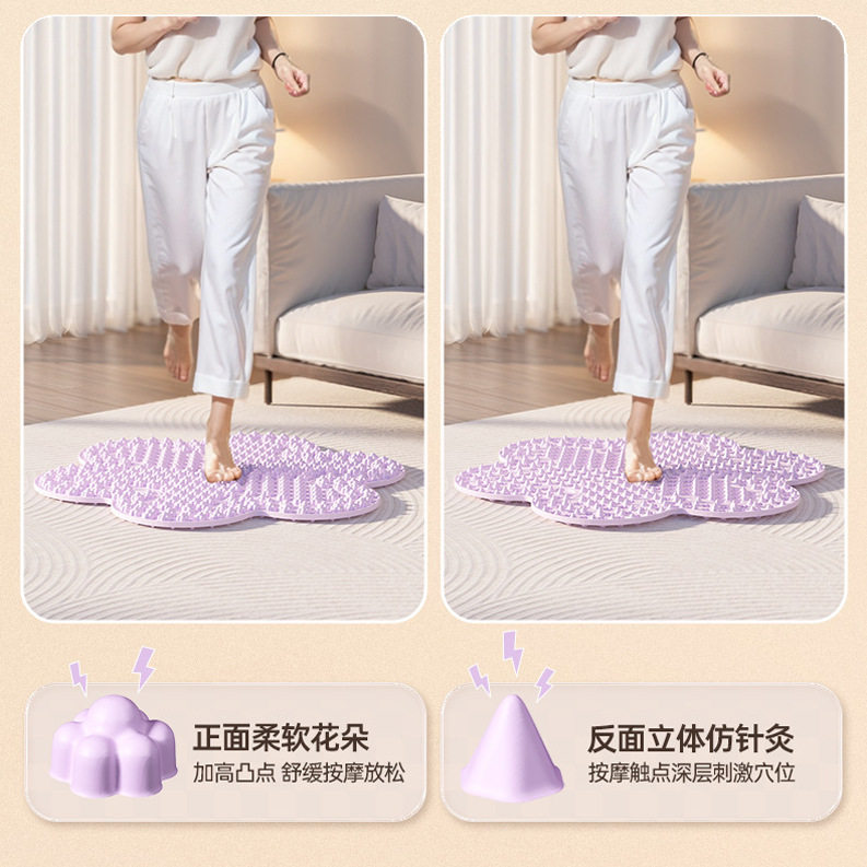 双面触点指压板脚底小冬笋按摩垫