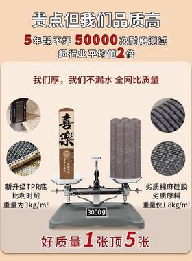 入户门地垫进门口玄门外垫家用新中式脚厚垫加225新款关防滑VDJ地