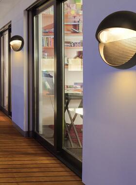 led户外防GP-B128方形圆梯形壁灯装地脚灯楼踏步灯水台明阶灯