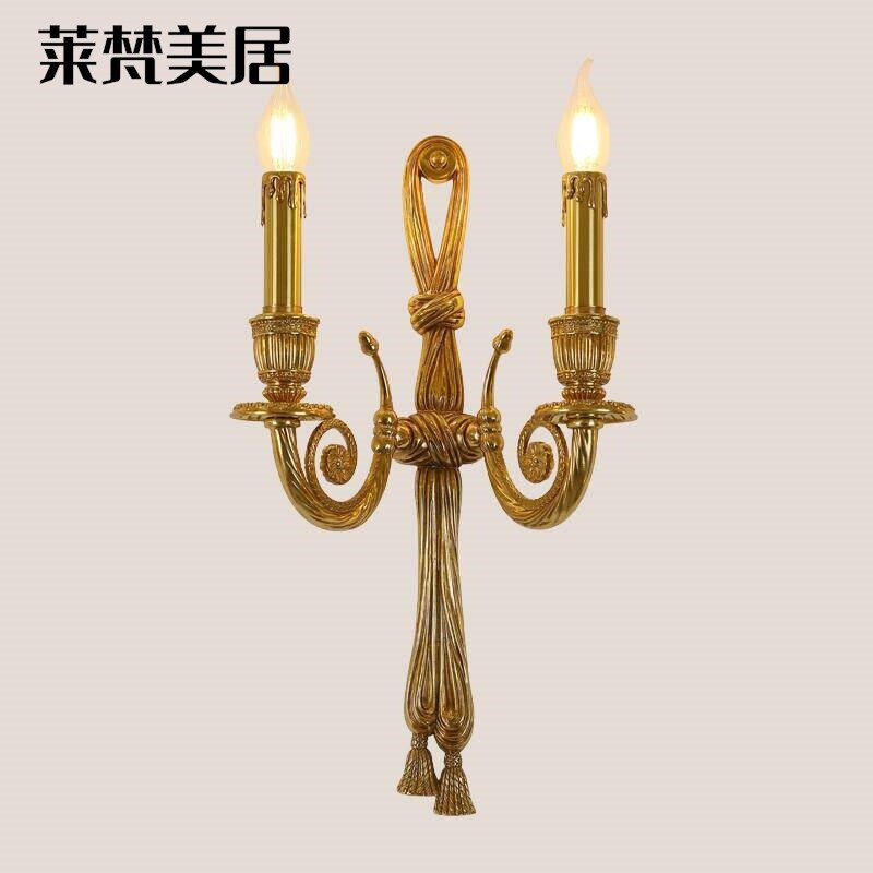 莱梵美居法式全铜蝴蝶壁灯