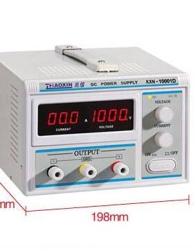 兆信大功率直流电源0-1000V1A2A高压可调直流老化测试电镀恒流源