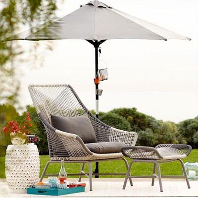 户外藤编阳台三桌椅合庭院花园室外天阳露光房民宿休闲藤91328椅