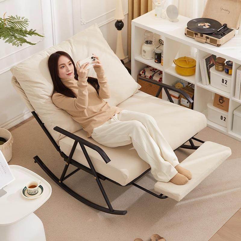 双人摇摇椅客厅阳台懒人沙发躺椅家用休闲沙发椅双人摇椅躺椅大人