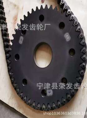 链条链轮20A/CL20无声传动齿形链节距31.75空心链板静音