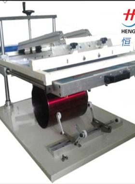 手动加长圆管丝印机，2000MM产品半圆丝印机，打样自动