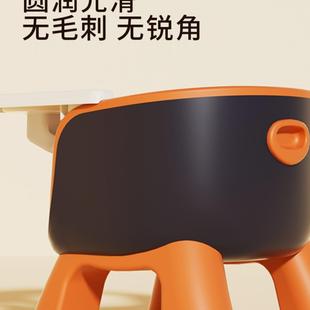 凳儿童凳子宝宝吃饭餐椅婴叫叫椅靠背PUG座椅家小用板矮椅儿子餐
