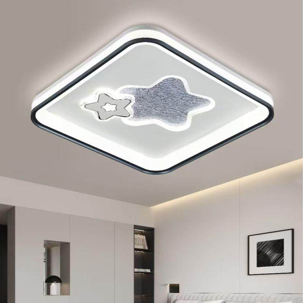 室卧吸顶灯灯现代简约护眼书房灯主KUX卧客厅餐厅灯具护智能眼全